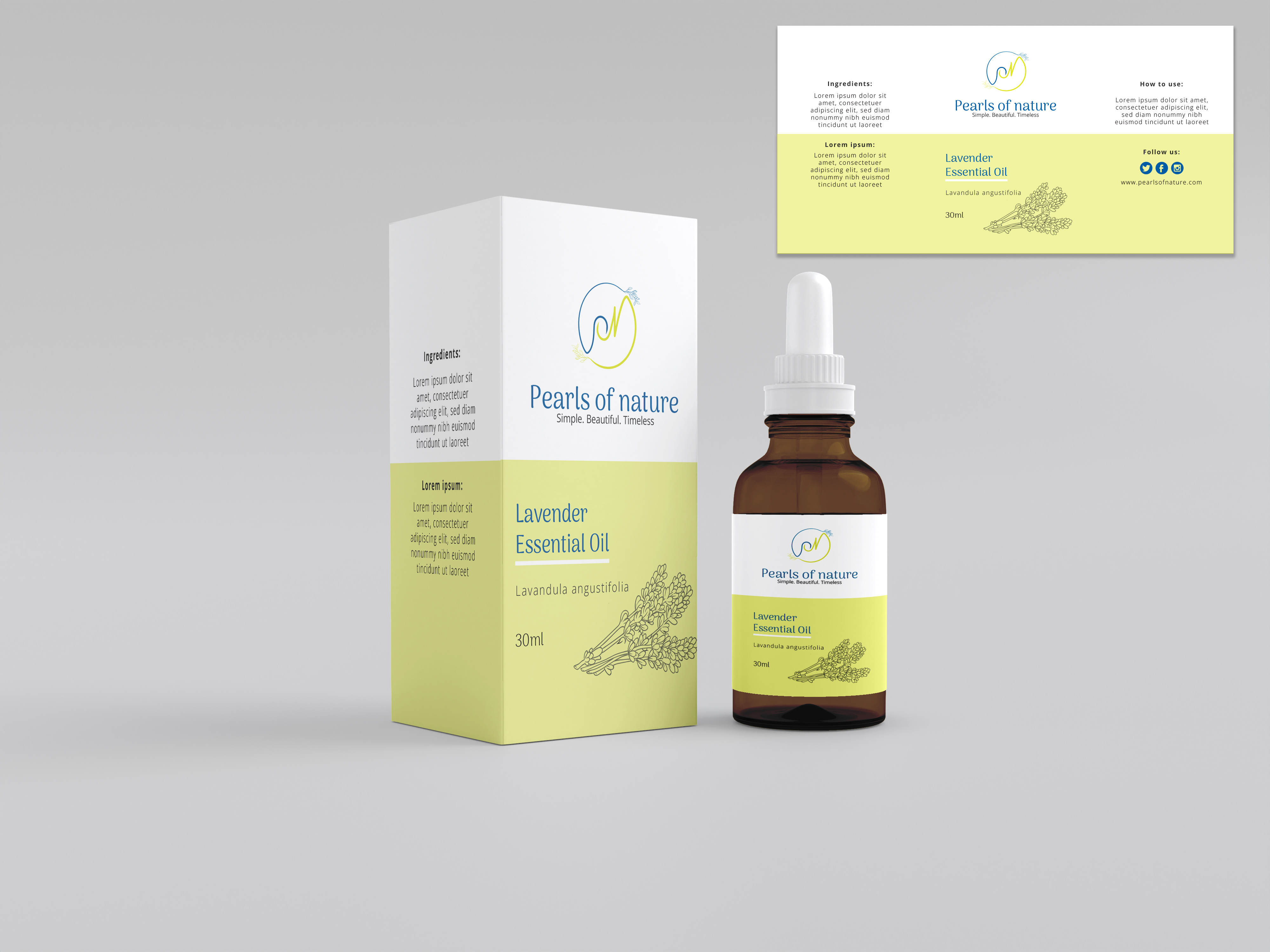 Design Emballage par HMZDGN pour Pearls of Nature | Design #28244805