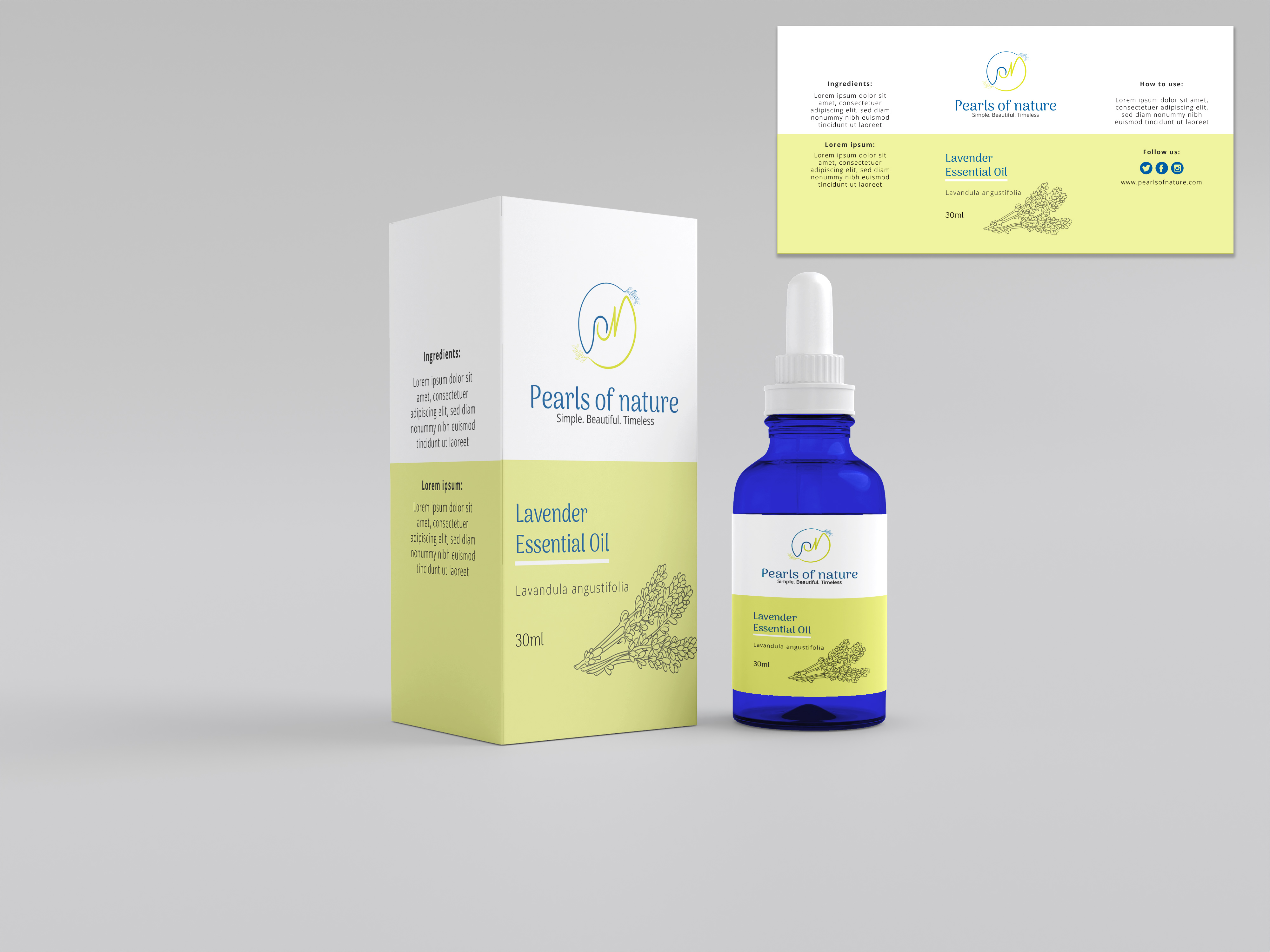 Packaging Design by HMZDGN for Pearls of Nature | Design #28244806