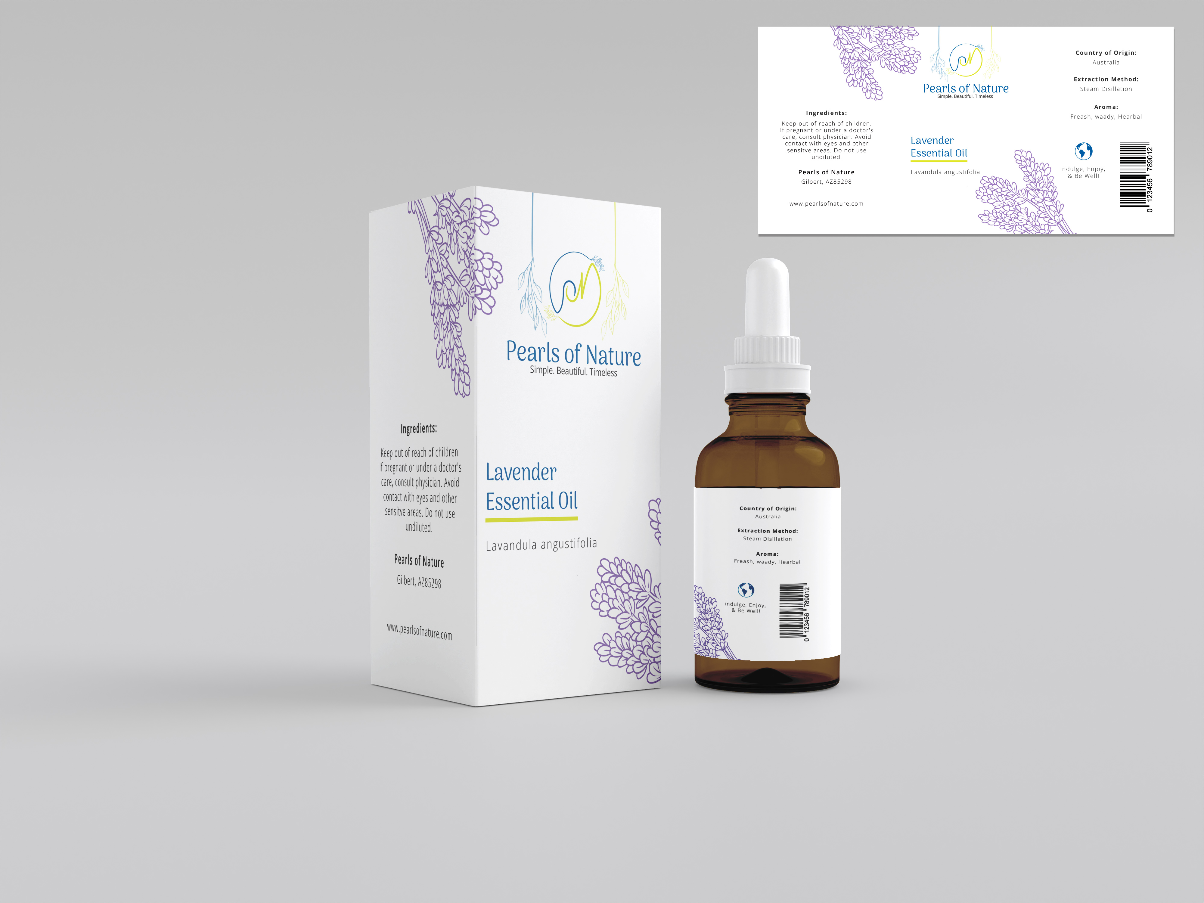 Design Emballage par HMZDGN pour Pearls of Nature | Design #28298390