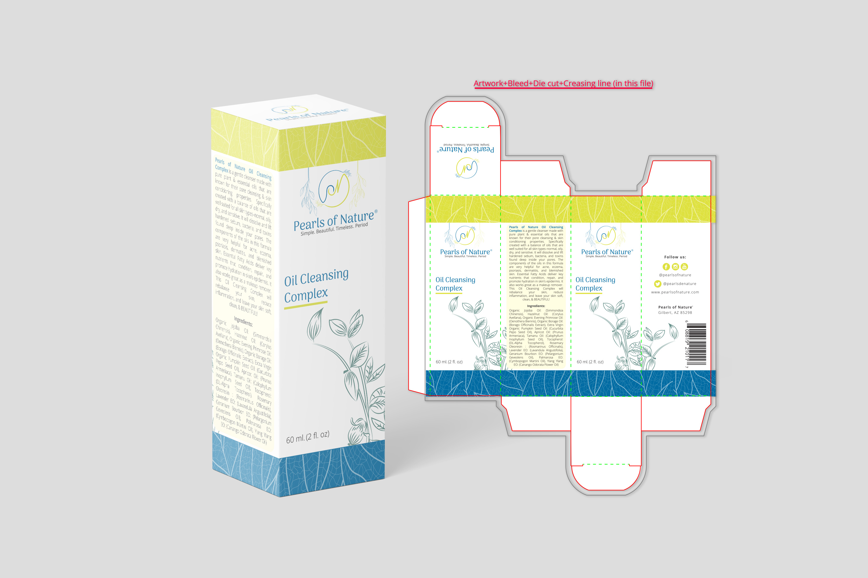 Design Emballage par HMZDGN pour Pearls of Nature | Design #28333207