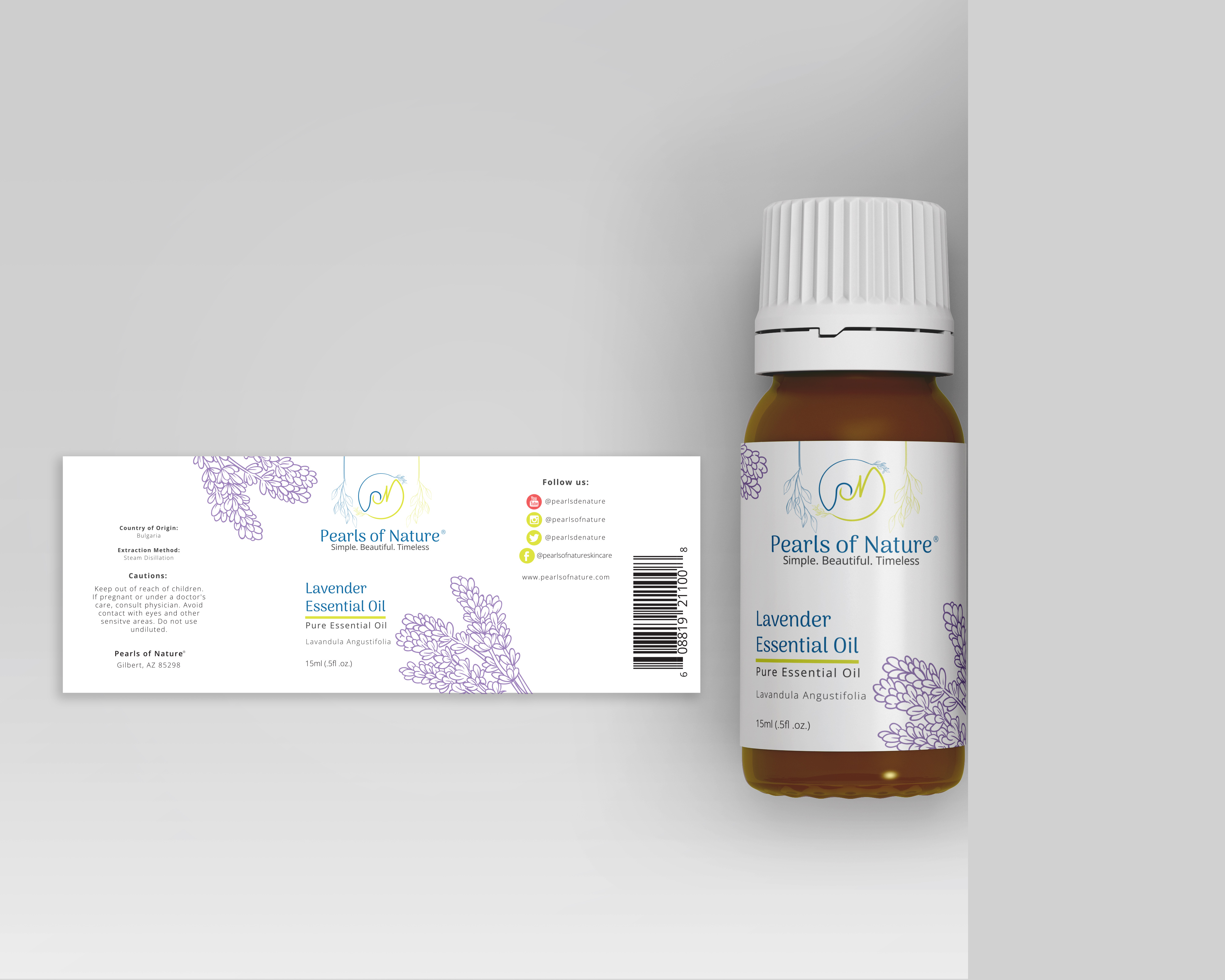 Design Emballage par HMZDGN pour Pearls of Nature | Design #28336333