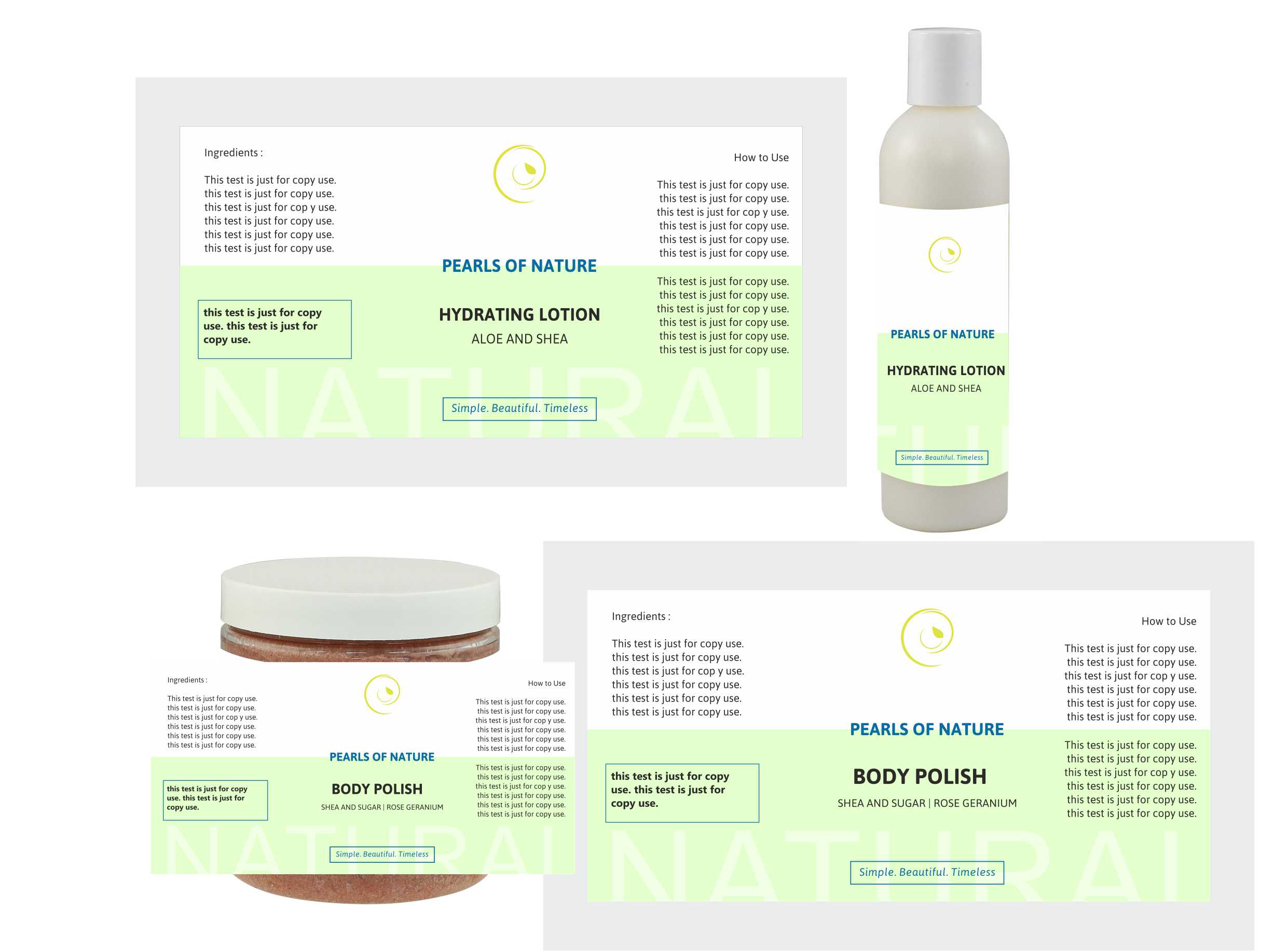 Packaging Design by thisisit for Pearls of Nature | Design #28220697