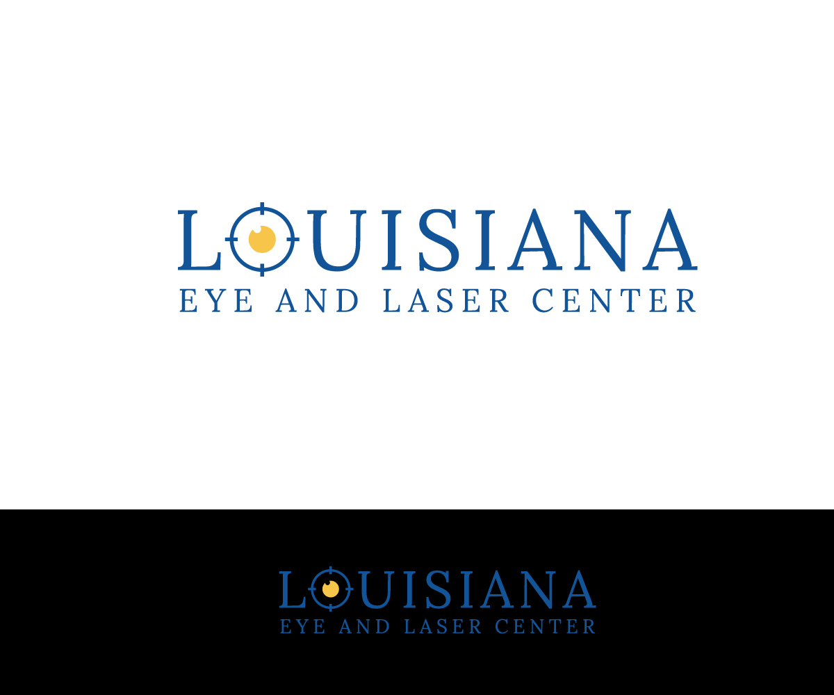 Logo Design for Louisiana Eye and Laser Center by SimonKu Design