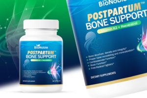 label design for supplement product bionoble | Graphic Design by MDesigns ™