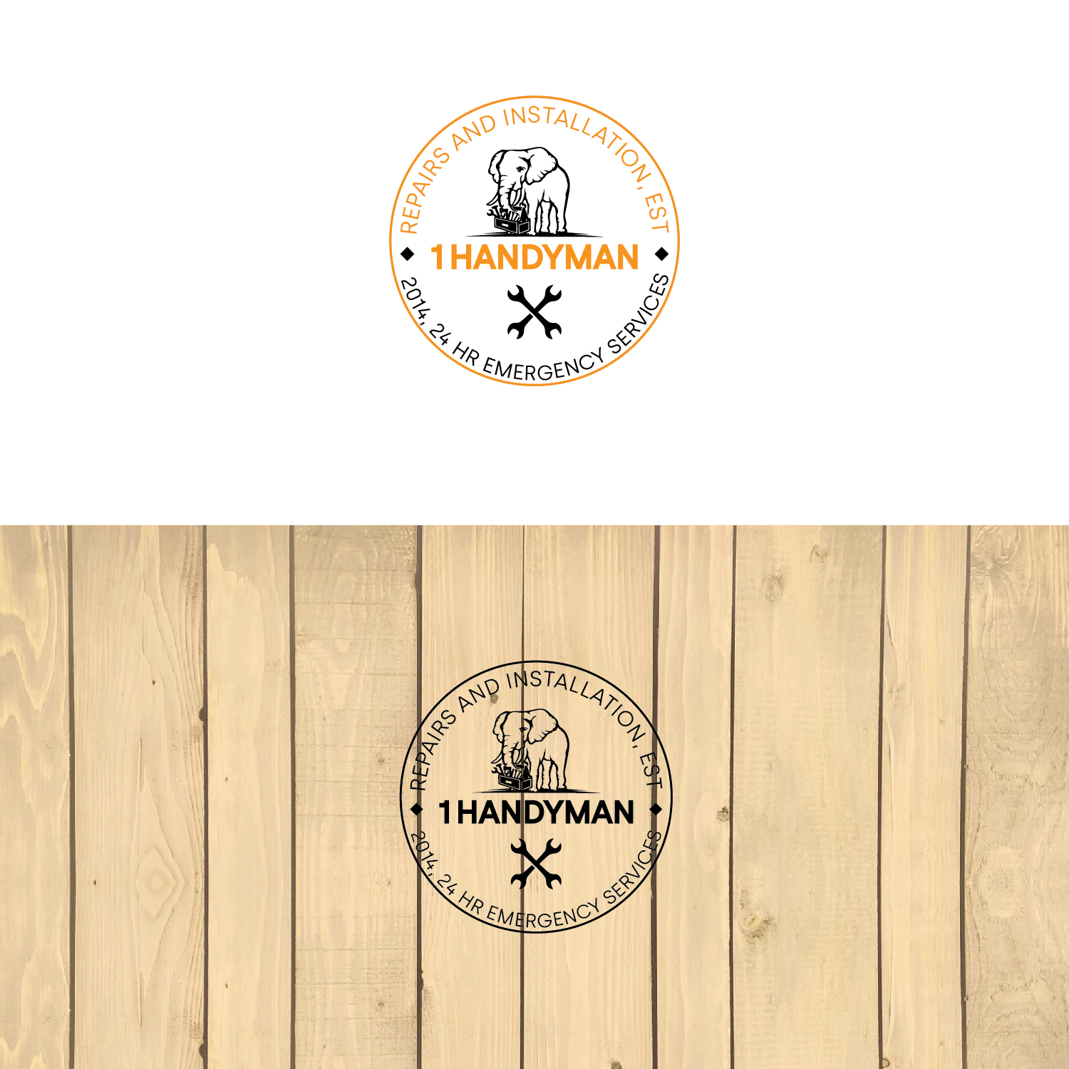 Logo Design by Maxo-Biz for 1 Handyman | Design #28236285