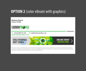Email footer project | Banner Ad Design by MDesigns ™