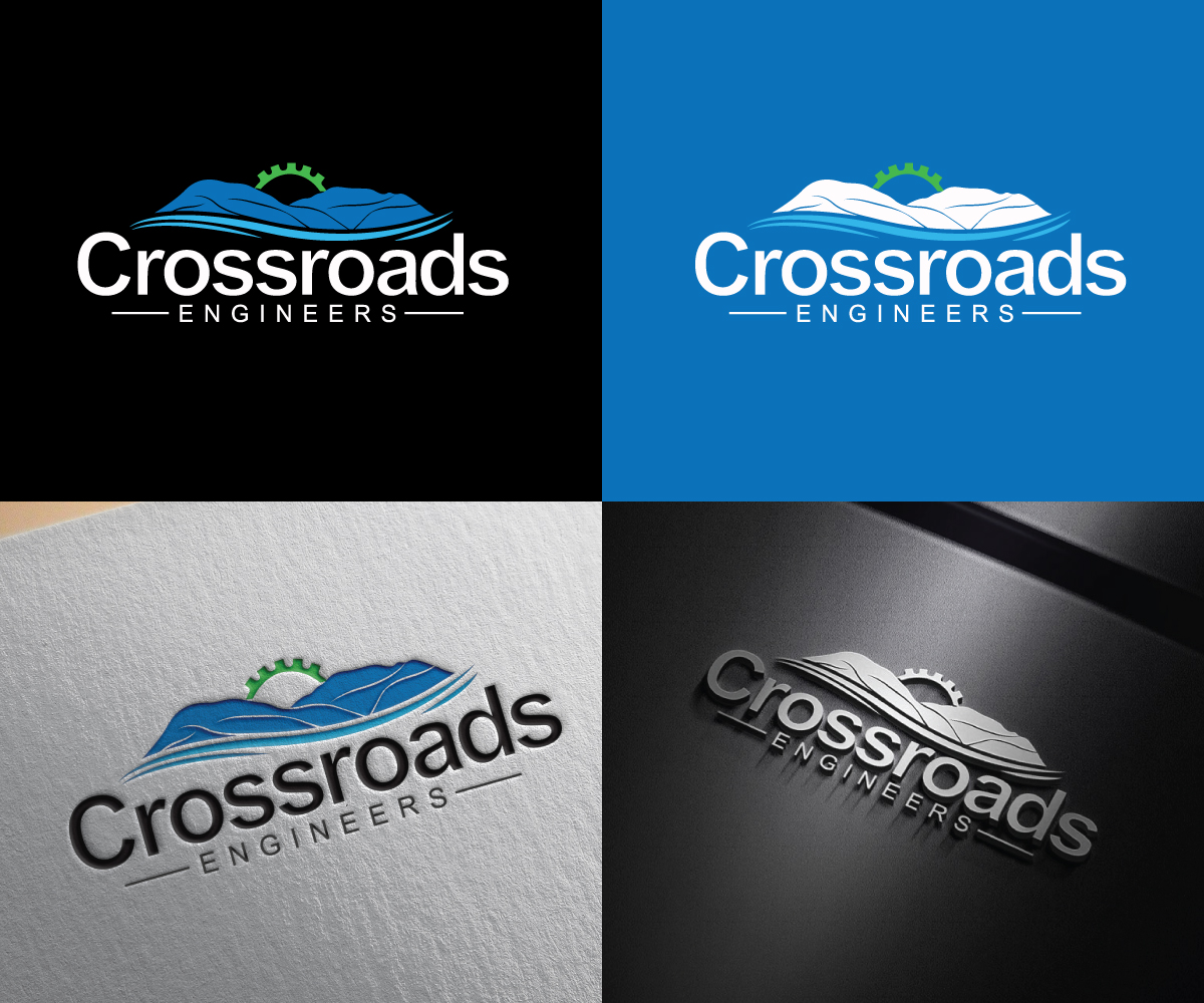 Logo Design by Adi Graphics for Crossroads Engineering | Design #28224852