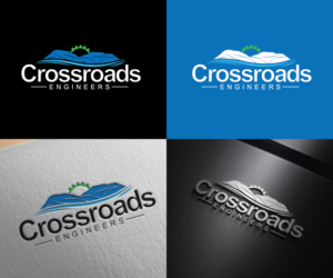 Logo Design by Adi Graphics for Crossroads Engineering | Design: #28224852