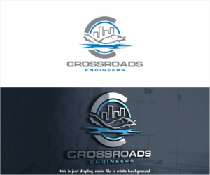 Logo Design by alkaline for Crossroads Engineering | Design: #28207769