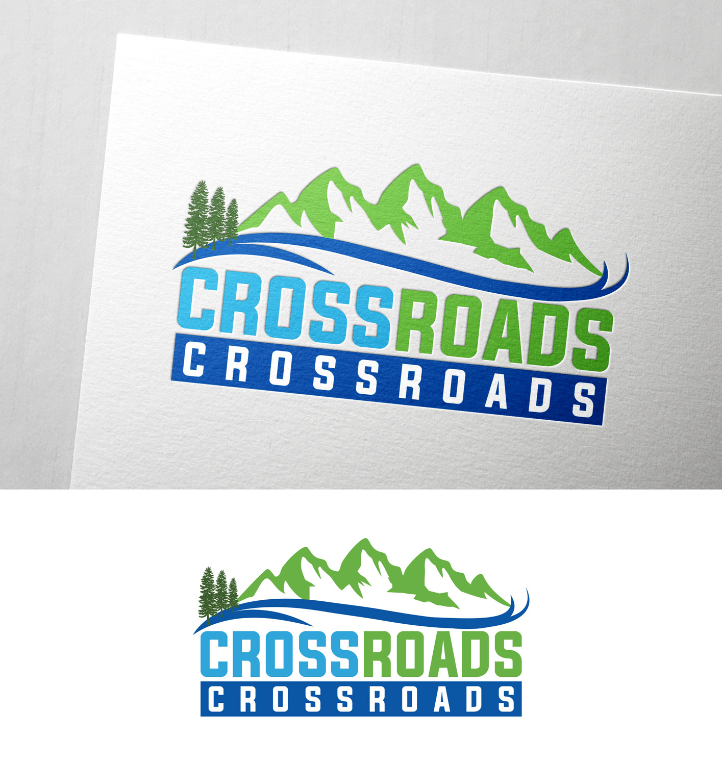 Logo Design by Impressive Solutions for Crossroads Engineering | Design #28209451
