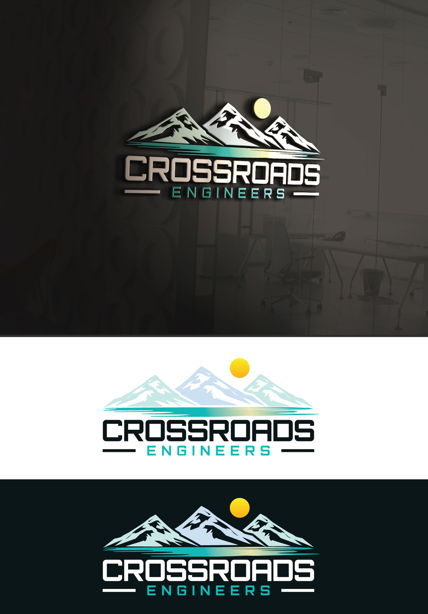 Logo-Design von u2square für Crossroads Engineering | Design #28230916