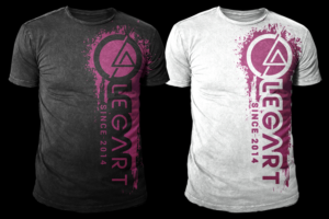 T-shirt Design by APHOTIC APPAREL for LegArt Apparel Inc | Design: #28208950