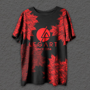 T-shirt Design by SAI DESIGNS for LegArt Apparel Inc | Design: #28237578