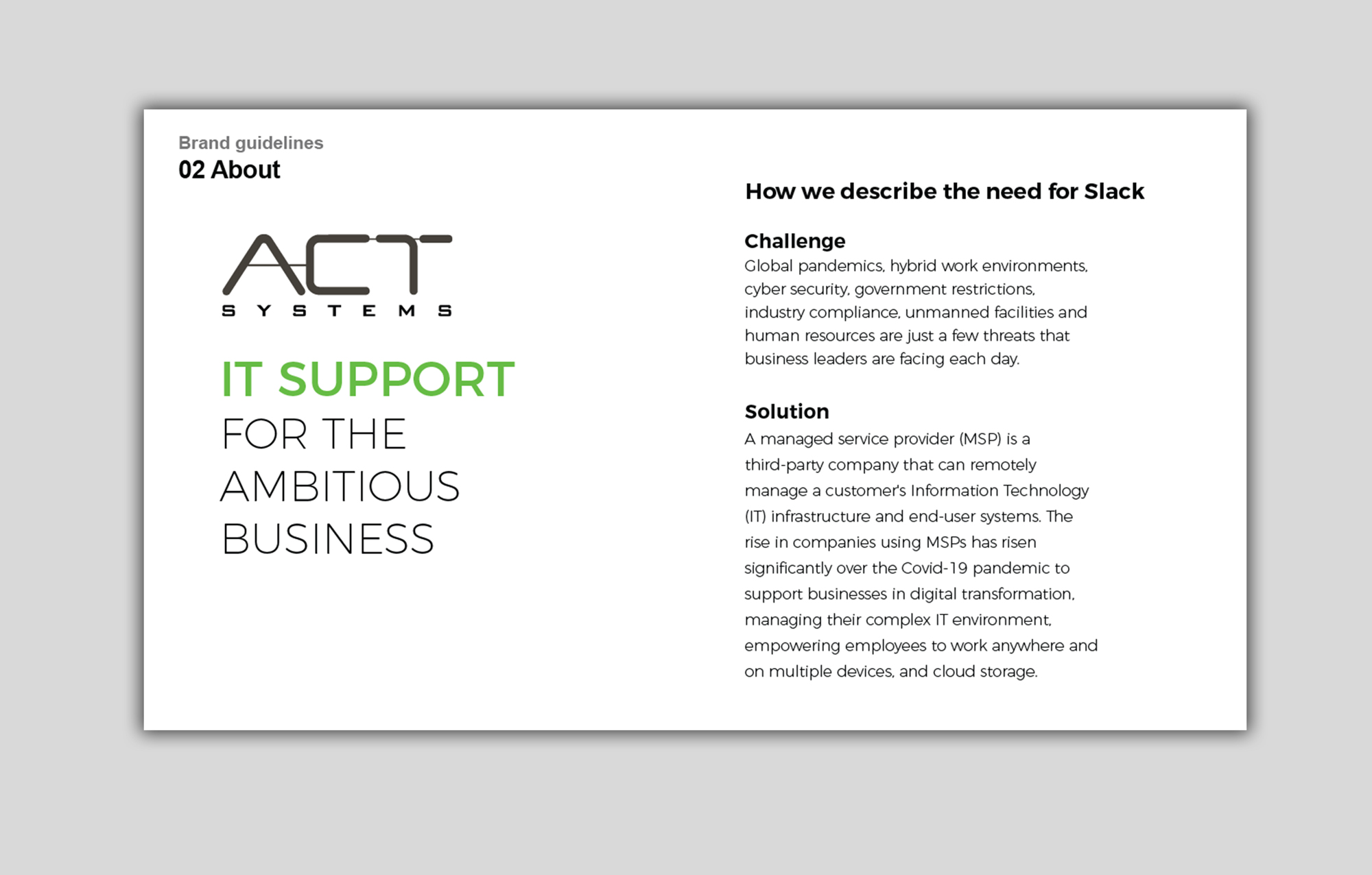 Design Graphique par SAI DESIGNS pour ACT Systems | Design #28311149