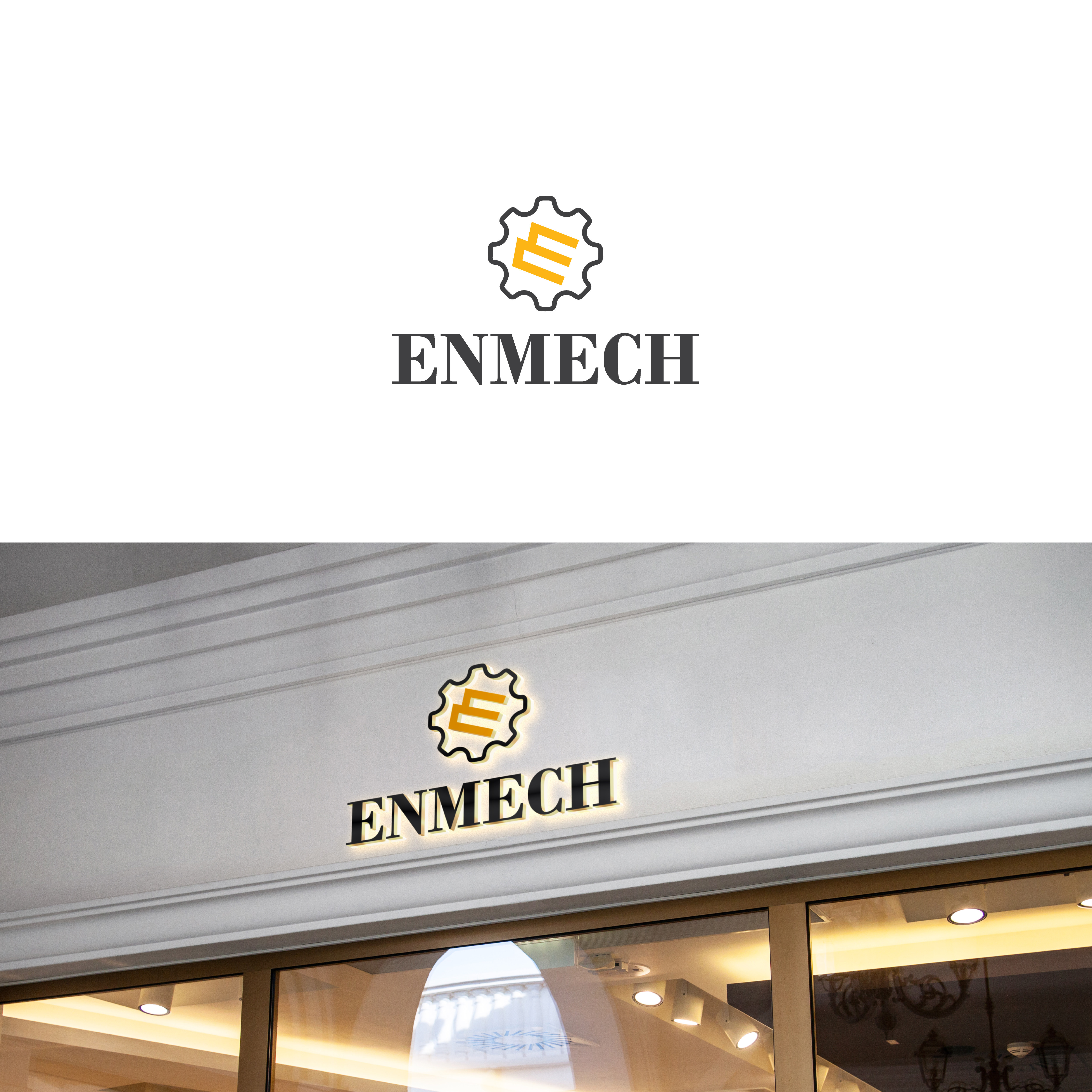 Logo Design by shan zida for Enmech | Design #28231424
