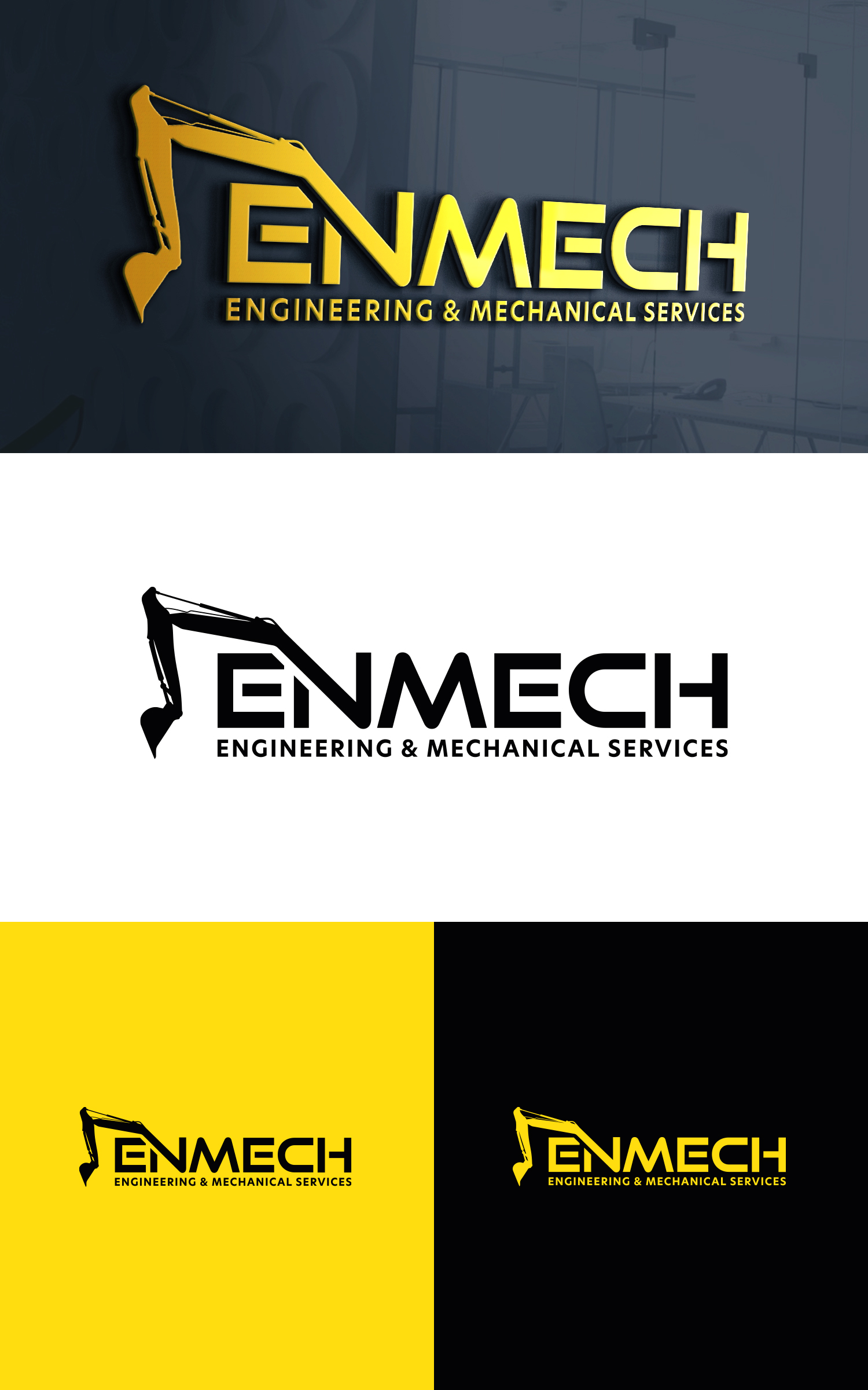 Logo Design by designbysy for Enmech | Design #28222670