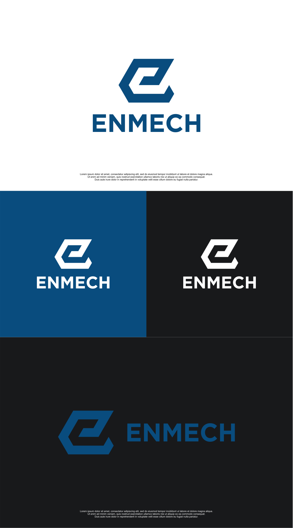 Logo-Design von MASH Std für Enmech | Design #28214745
