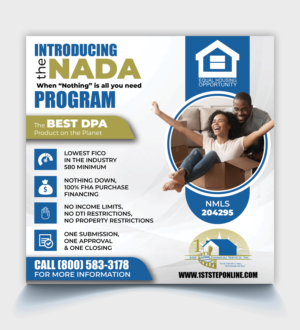 11x 11 - NADA Program Flyer | Flyer Design by Shumaila Kiran