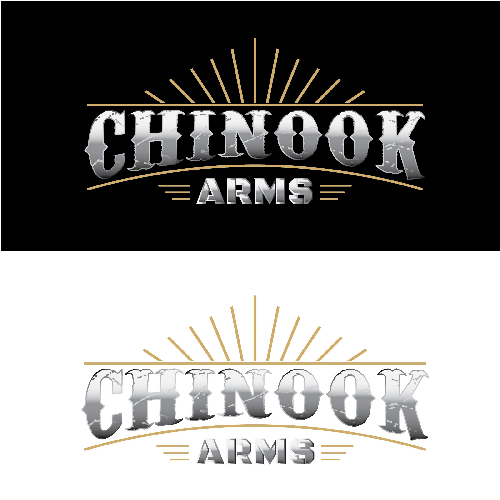 Logo Design by ILLUSTRATOR PRO for chinook arms | Design #28248851