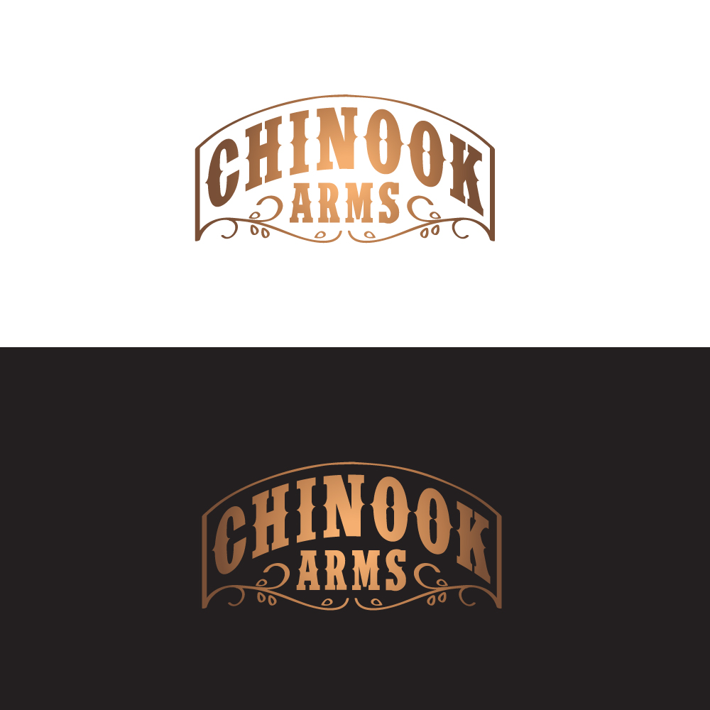 Logo-Design von Sujit Banerjee für chinook arms | Design #28216550