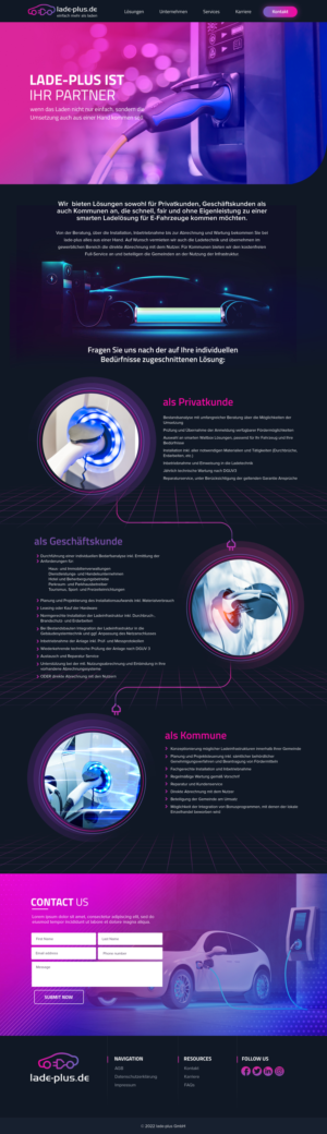 Web Design par Blue Sparrow pour ITEGIA GmbH | Design : #28222012