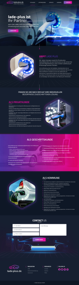 Web Design par Blue Sparrow pour ITEGIA GmbH | Design : #28223506