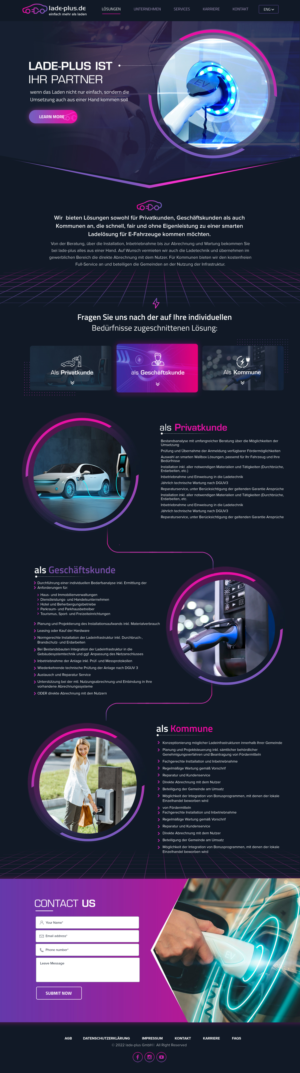 Web Design par Blue Sparrow pour ITEGIA GmbH | Design : #28223775