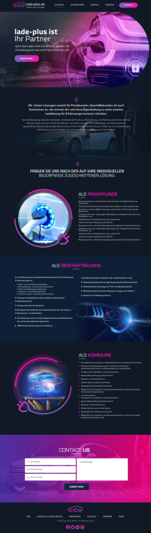 Web Design par Blue Sparrow pour ITEGIA GmbH | Design : #28232810