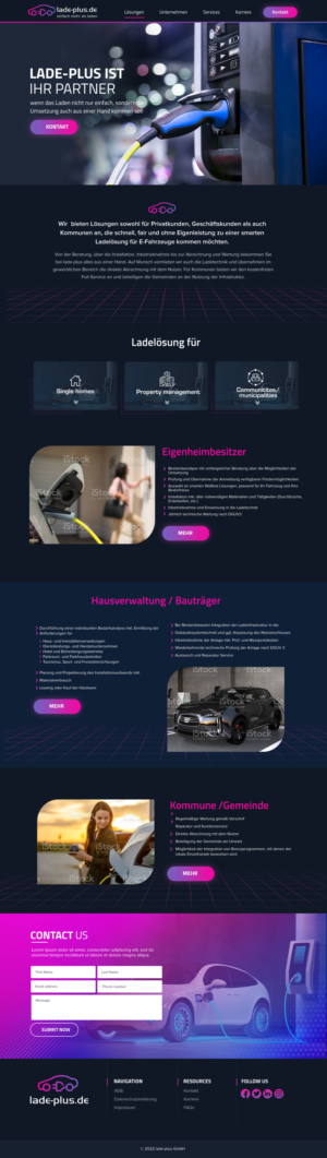 Web Design par Blue Sparrow pour ITEGIA GmbH | Design : #28240473