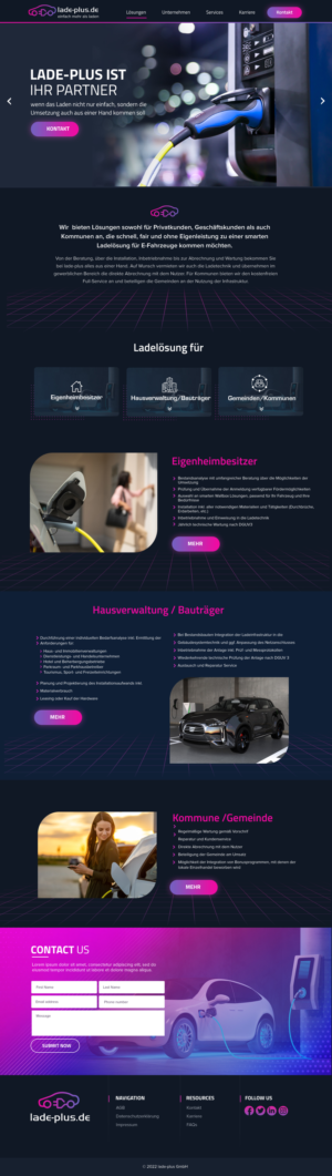 Web Design par Blue Sparrow pour ITEGIA GmbH | Design : #28243137
