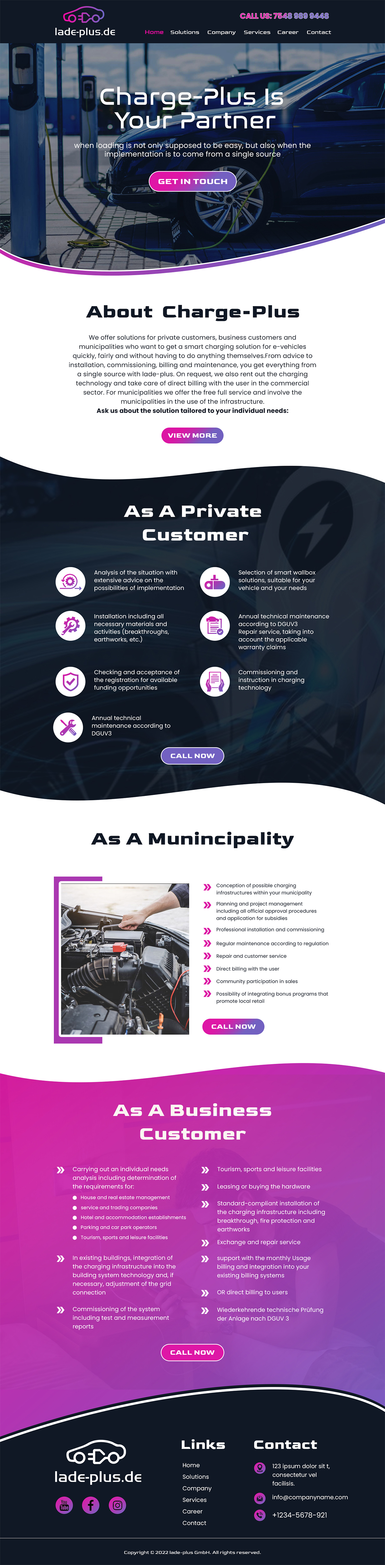 Web Design by MAHABA for ITEGIA GmbH | Design #28229410