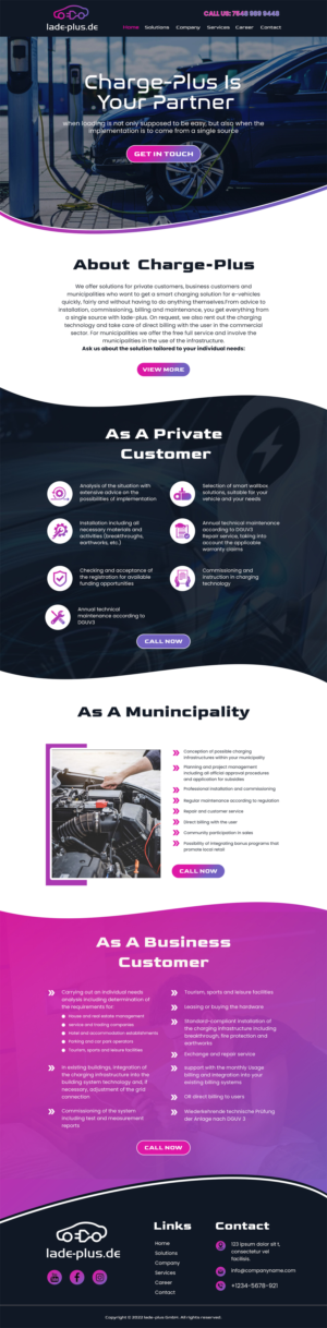 Web Design par MAHABA pour ITEGIA GmbH | Design : #28229410