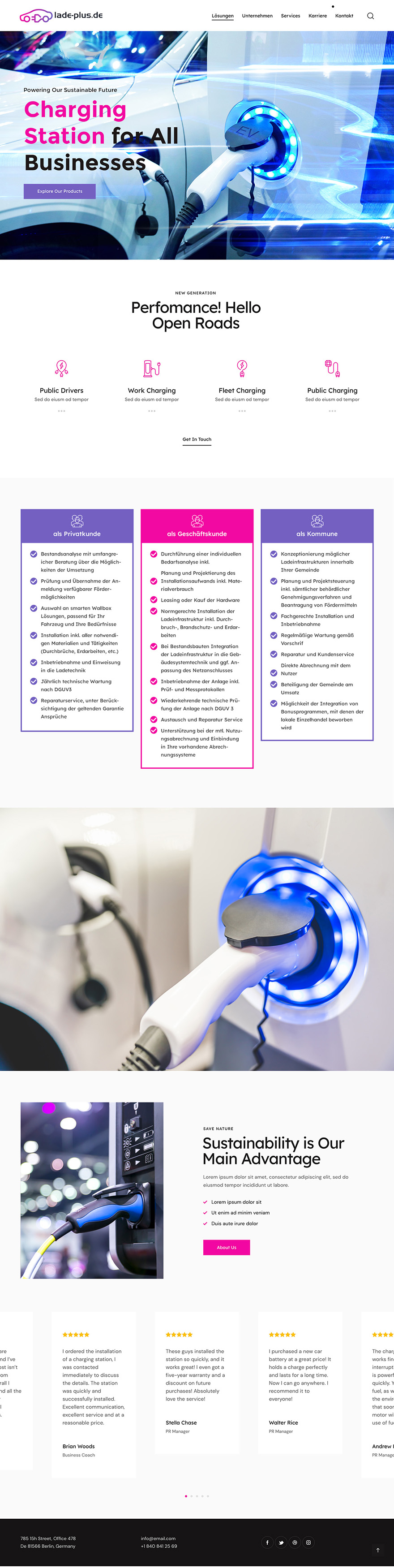 Web Design by Lauren for ITEGIA GmbH | Design #28228038