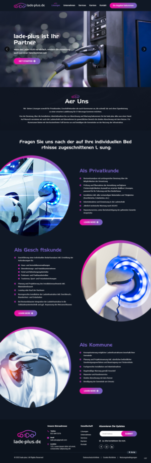 Web Design par pb pour ITEGIA GmbH | Design : #28222047