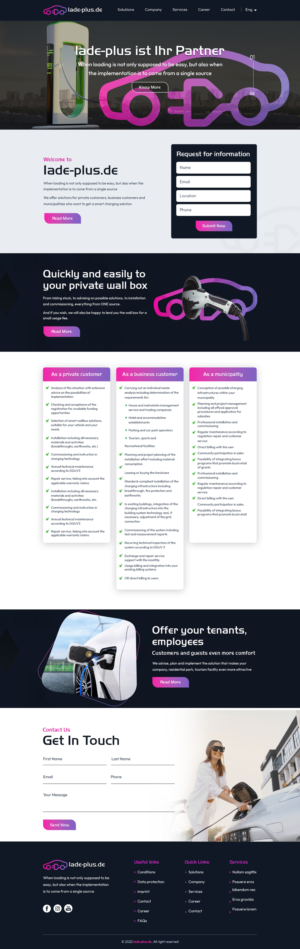 Web-Design von sai.designer87 für ITEGIA GmbH | Design #28230135