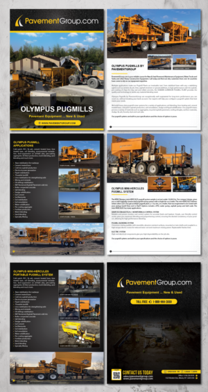 Flyer Design by alex989 for  Pavement technologies international Corp.  | Design: #28241943