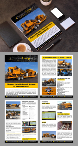 Flyer Design by GraphicsGuru for  Pavement technologies international Corp.  | Design: #28231981