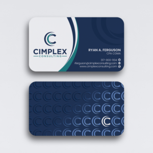 Consulting Company Business Card | Diseño de Tarjeta de Presentación por WebixBD