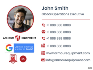 Email Marketing Design by pb for Armour Equipment Sales & Rentals Ltd. | Design: #28222009