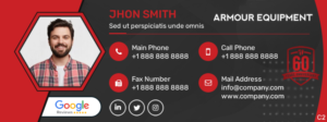 Email Marketing Design by pb for Armour Equipment Sales & Rentals Ltd. | Design #28260001