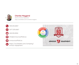 Email Marketing Design by jnh for Armour Equipment Sales & Rentals Ltd. | Design: #28228397