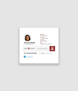 Email Marketing Design by Dingo for Armour Equipment Sales & Rentals Ltd. | Design: #28226264