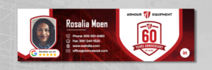 Email Marketing Design by ag622988 for Armour Equipment Sales & Rentals Ltd. | Design: #28252955