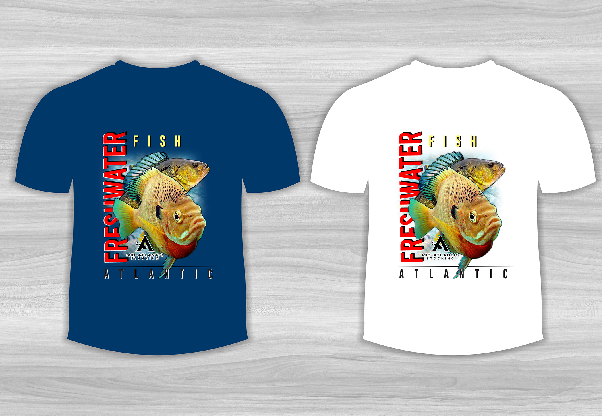 T-shirt Design by graphics1 for Mid-Atlantic Stocking | Design #28222399