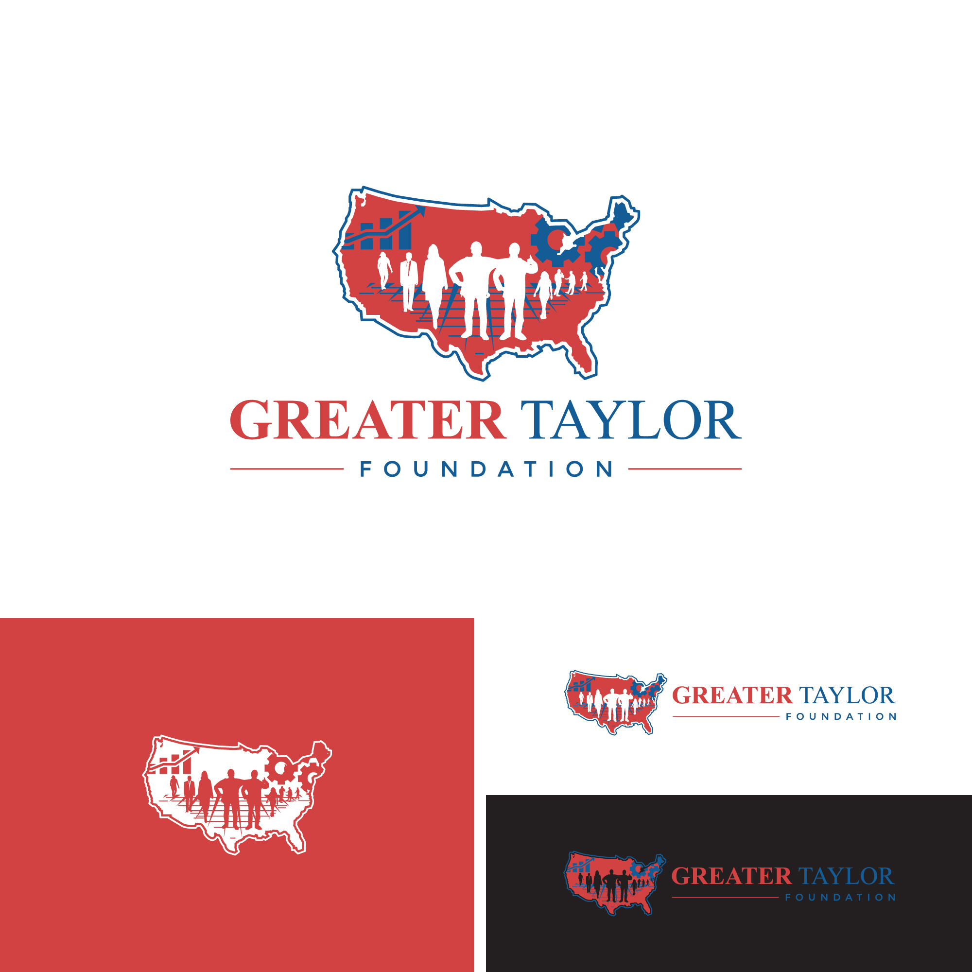 Logo Design by AinebAyoub for Greater Taylor Foundation | Design #28218768