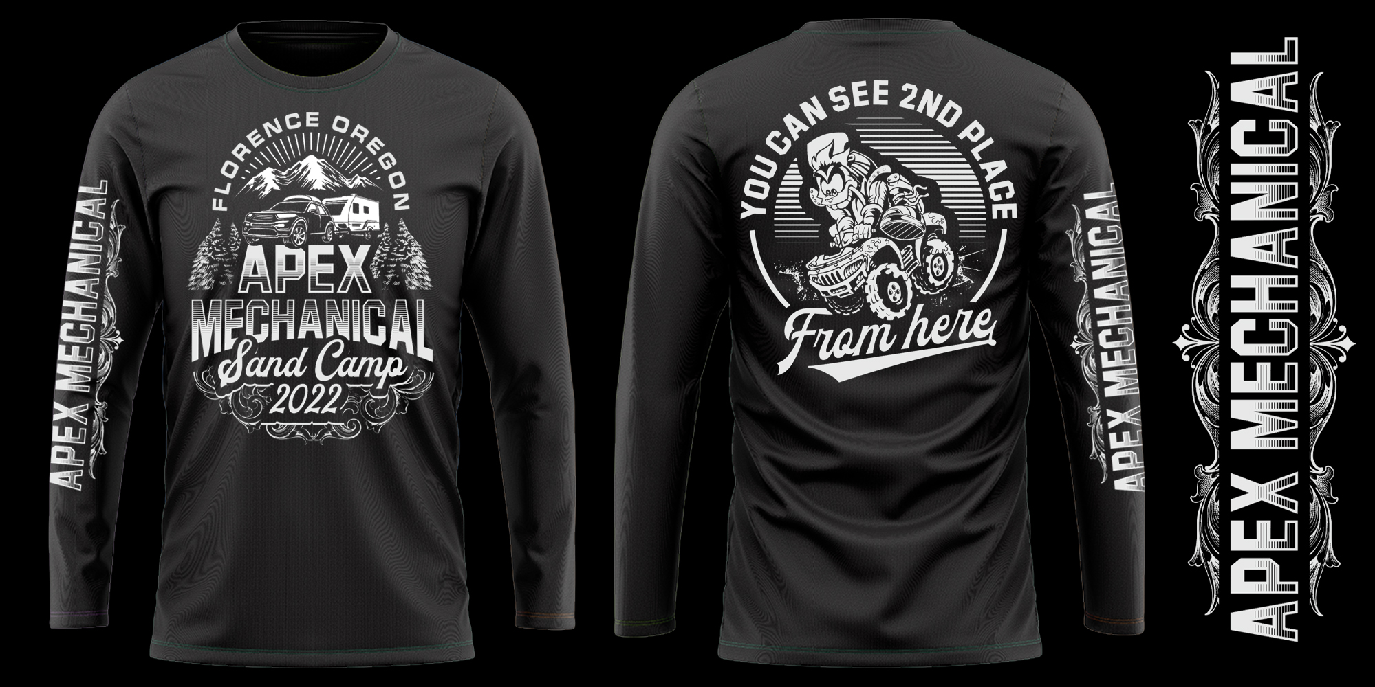 T-shirt Design by APHOTIC APPAREL for this project | Design #28223008