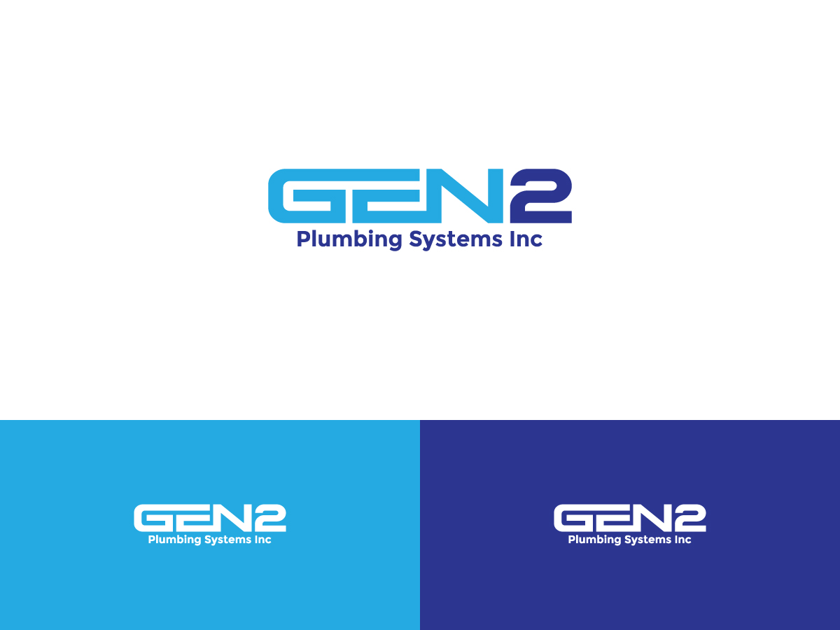 Logo-Design von Gexeco für Gen2 Plumbing Systems Inc | Design #28219914