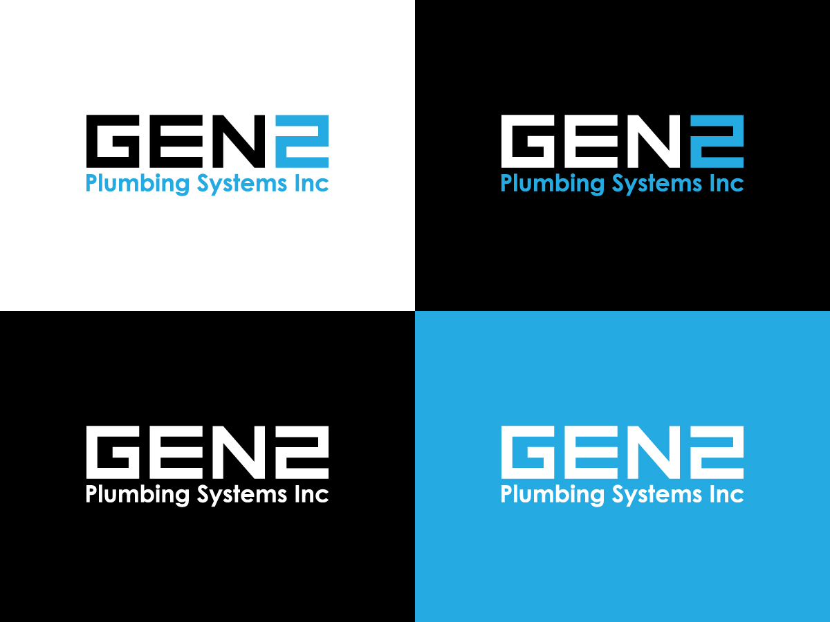 Logo-Design von 439 Creations für Gen2 Plumbing Systems Inc | Design #28219913