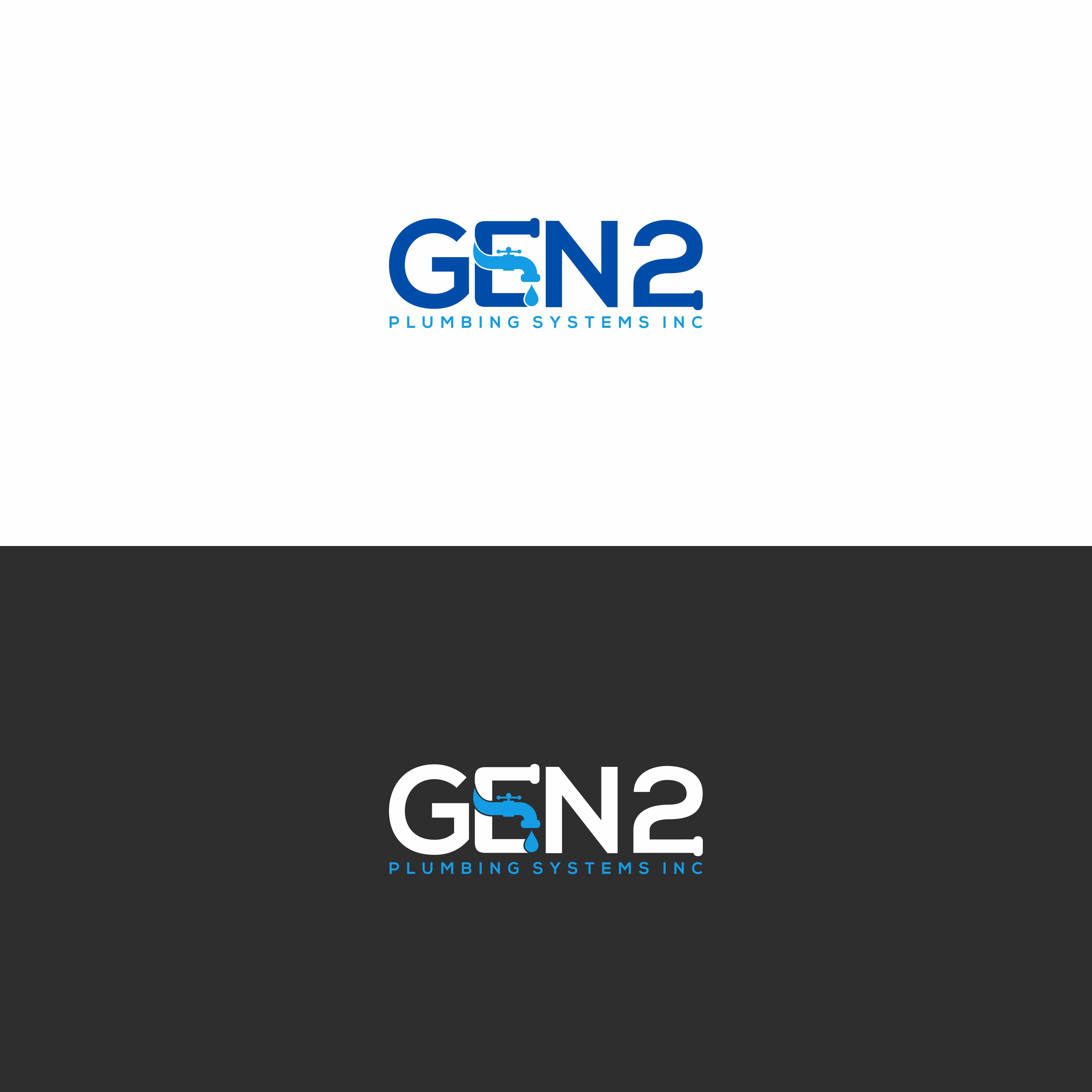 Logo-Design von Rukshana für Gen2 Plumbing Systems Inc | Design #28573549