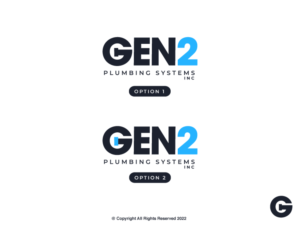 Logo-Design von Ash  für Gen2 Plumbing Systems Inc | Design #28388006